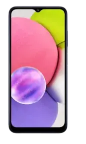A picture of Samsung galaxy a03s